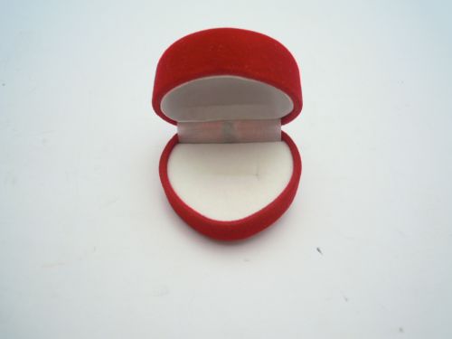 Flocking Plastic Ring Box, Packaging Type : red