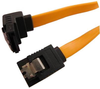 SATA Cable 7p With Latch Right Angle