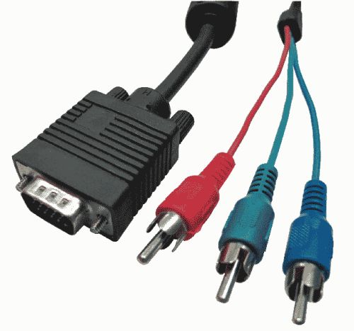 VGA Cable, DVI Cable, Packaging Type : black for multimedia
