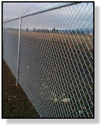 Electro galvanized High Quality PVC Chain Link Fence 18#-7#