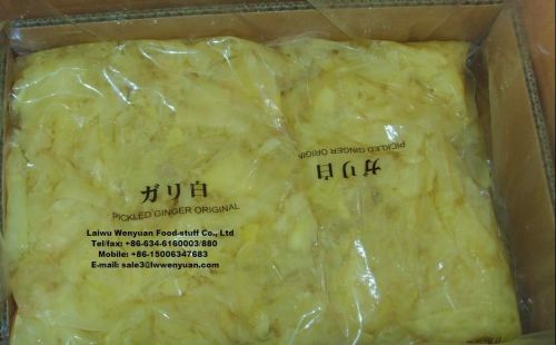 Marinated Ginger In Vinegar, Packaging Type : white pink