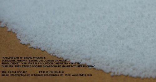 Sodium Bicarbonate Coarse Granule gb1887-2007