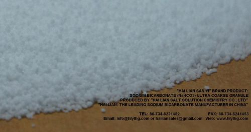 Sodium Bicarbonate Ultra Coarse Granule gb1887-2007