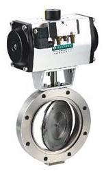 Pneumatic Actuator Vacuum Butterfly Valve