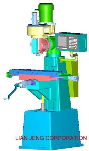 Taiwan Small Nc Milling Machine CF-A2NC, Brand Name : LIAN JENG