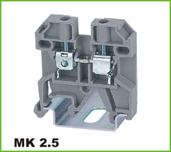Rail Terminal Blocks, Packaging Type : Grey