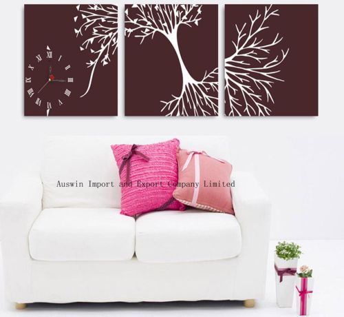 Modern Art Painting Clock