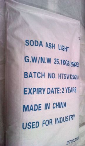 Soda Ash Light, Brand Name : GGG/HAIHUA, Form : Granule