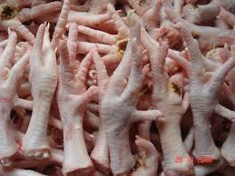 Frozen Processed Chicken Feet