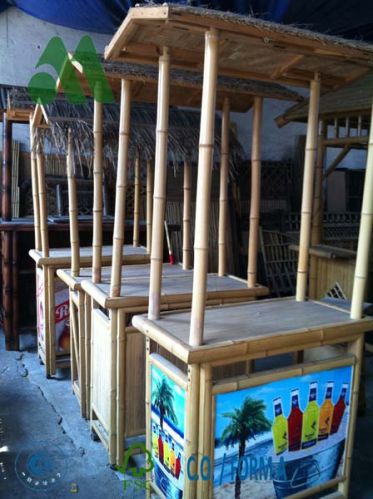 Bamboo Tiki Bar, Packaging Type : Natural