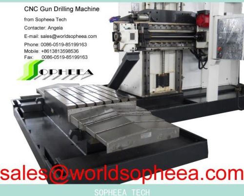 Horizontal CNC Deep Hole Drilling Machine