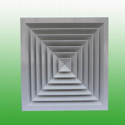 Aluminum Square Ceiling Diffuser 5 kinds for option