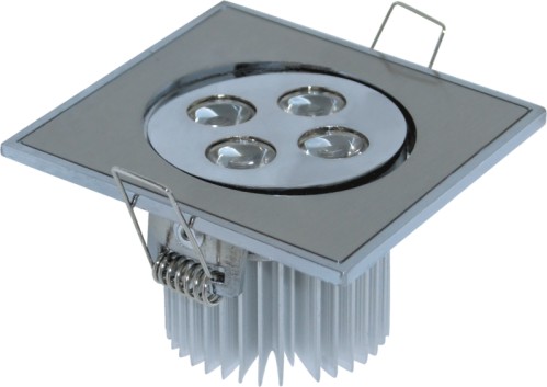 Square LED Ceiling Light With High Power 4w