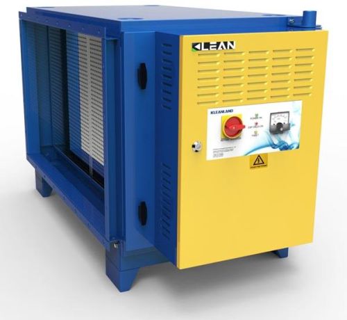 Electrostatic Air Filtration System For Kitchen Oil Mist Collection