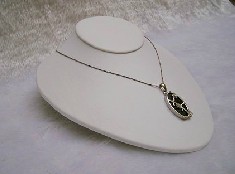 Bottom Price Jewelry Display Horizontal Necklace Neckform Stand Bust Torso Free Shipping