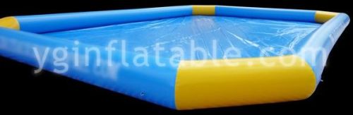 Blue Inflatable Pool