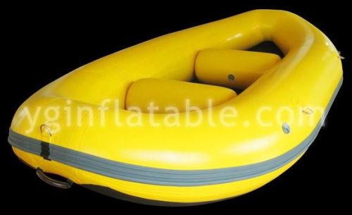 Yellow Inflatable Raft
