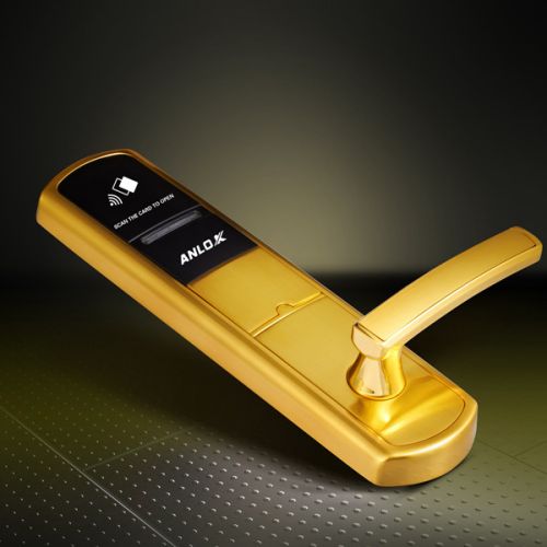 Proximity Card Lock, Free Handle With Anti-violence Function, Tailor For High-grade Hotel