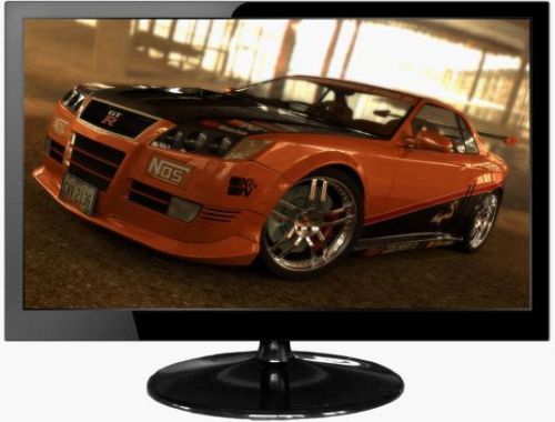 LCD Monitor, Packaging Type : black