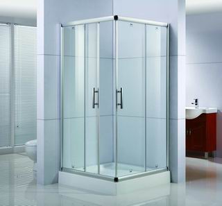 Shower Enclosure CE Certified (KLD-ADJ-2+2), Glass Thickness : 6mm
