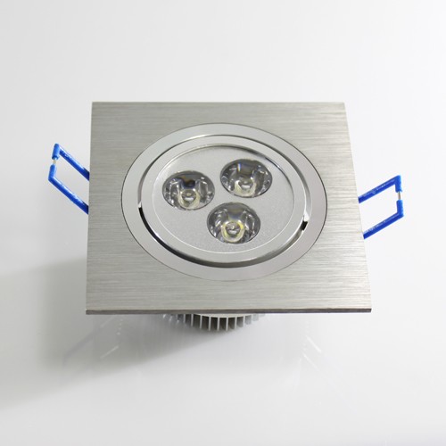 Aluminum radiator pmma lens Classic Energy-saving 3w LED Ceiling Lamp