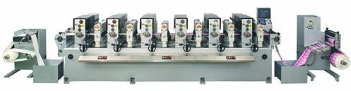 Intermittent Label Printing Machine