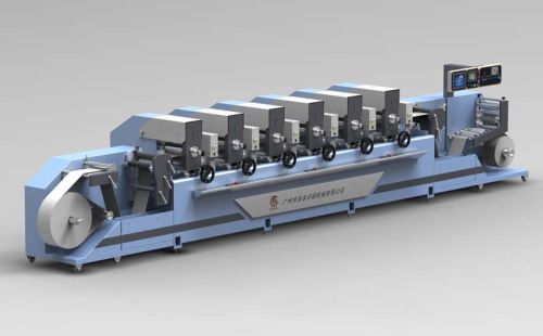 Servo Intermittent Label Printing Machine