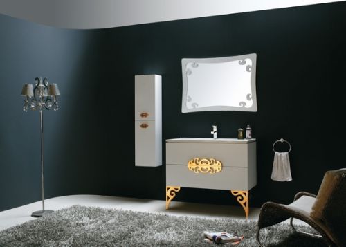 Solid Wood, Ply Wood Bathroom Cabinet