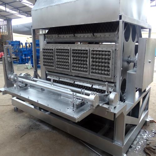 Paper Recycling Cup Carrier Pulp Molding Machine