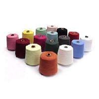 Cotton Dyed Polyester Yarns, For Knitting, Weaving, Feature : Anti-Bacterial, Anti-Pilling, Colorful Pattern