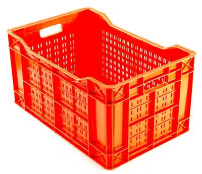Rectangular Plastic Crates, For Storage, Style : Mesh