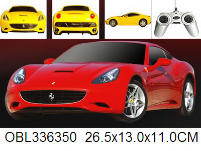 1:24 4Channel Radio Control Car, Packaging Type : yellow/red