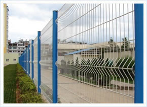 Wire Mesh Fence, Roadside Fence, Mesh Fence