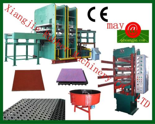 Rubber Tile Making Machine