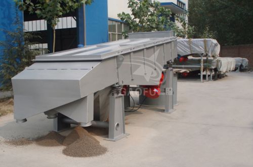 SUS304/Q235A Sand Vibrating Screen