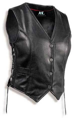 Ladies Leather Vests
