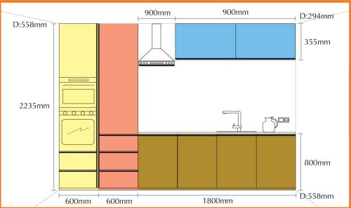Aluminium Kitchen Cabinet 001