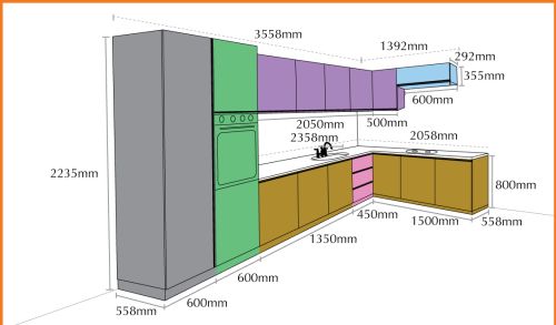 Aluminium Kitchen Cabinet 005