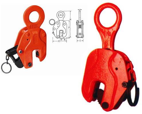 Vertical Lifting Clamps Capacity
