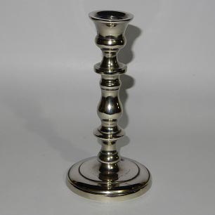 Single Stick Aluminum Candle Holder 16 Cms