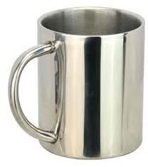 Polished Plain Stainless Steel Coffee Mugs, Size : Large, Medium, Small