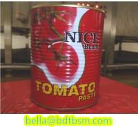 Brix:28-30 Canned Tomato Paste,1000g*12tin/carton
