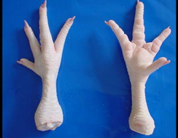 Processed Frozen Chicken Feet, Brand Name : Sadia Brand