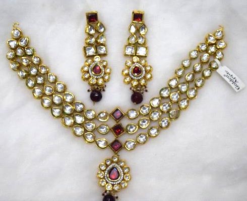 Kundan Necklace Set