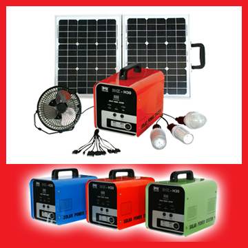 20w Solar System, Portable Solar Power System
