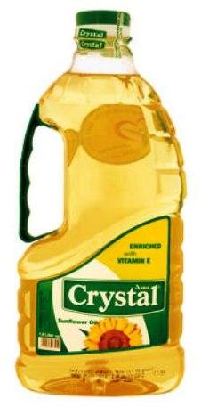 Refined Sunflower Seed Oil, Brand Name : CRYSTAL for Cooking