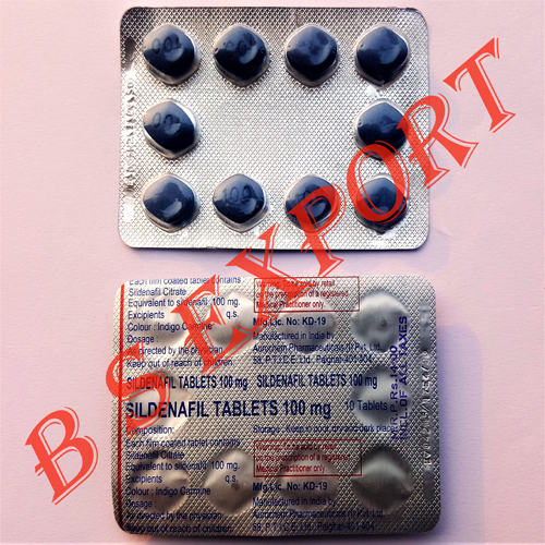 Sildenafil Tablet, Color : Blue