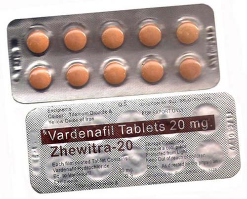 Zhewitra 20 Mg Tablet