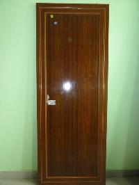 Brown Plain PVC Bathroom Doors, Shape : Rectangular