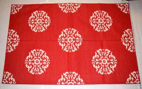 Arihant21 Cotton Durries, For Home, Hotel, Marriage, Parties, Size : 40x30inch, 40x40Inch, 45x35inch